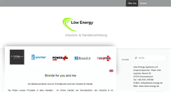 Desktop Screenshot of loew-energy.de